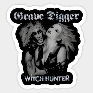 GRAVE DIGGER MERCH VTG Sticker